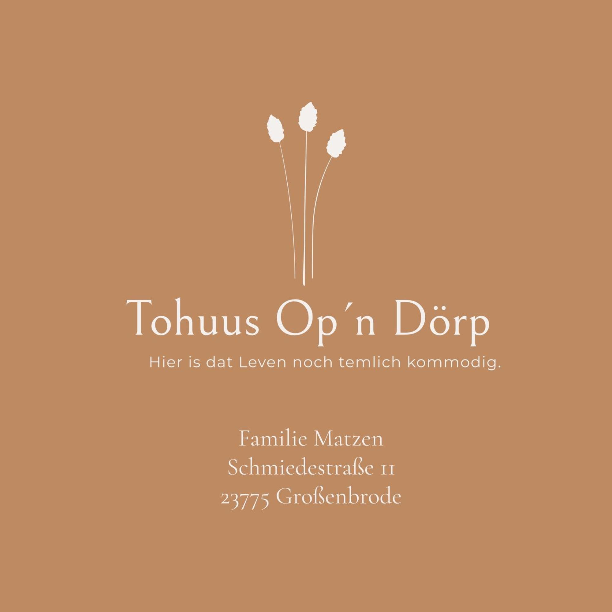 Tohuus Op'N Doerp Apartment Großenbrode Exterior foto